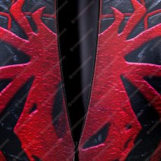画像13: 高品質 実物撮影  アブソリュート・カーネイジ・スーツ  ピーター・パーカー スパイダーマン2   風 コスプレ衣装  コスチューム (13)