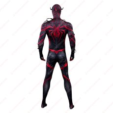 画像4: 高品質 実物撮影  アブソリュート・カーネイジ・スーツ  ピーター・パーカー スパイダーマン2   風 コスプレ衣装  コスチューム (4)