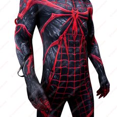 画像9: 高品質 実物撮影  アブソリュート・カーネイジ・スーツ  ピーター・パーカー スパイダーマン2   風 コスプレ衣装  コスチューム (9)