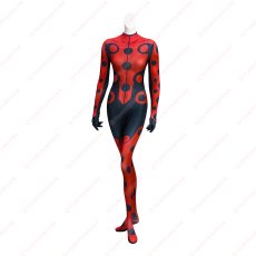 画像1: 高品質 実物撮影 マリネット Ladybug ミラキュラス レディバグ＆シャノワール  風 コスプレ衣装 コスチューム (1)