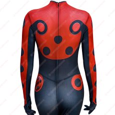 画像13: 高品質 実物撮影 マリネット Ladybug ミラキュラス レディバグ＆シャノワール  風 コスプレ衣装 コスチューム (13)