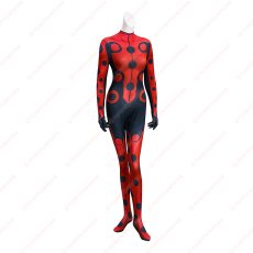 画像2: 高品質 実物撮影 マリネット Ladybug ミラキュラス レディバグ＆シャノワール  風 コスプレ衣装 コスチューム (2)