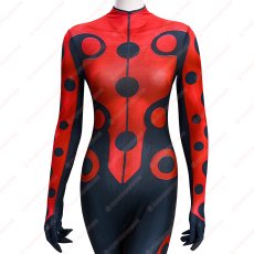 画像5: 高品質 実物撮影 マリネット Ladybug ミラキュラス レディバグ＆シャノワール  風 コスプレ衣装 コスチューム (5)