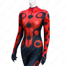 画像9: 高品質 実物撮影 マリネット Ladybug ミラキュラス レディバグ＆シャノワール  風 コスプレ衣装 コスチューム (9)