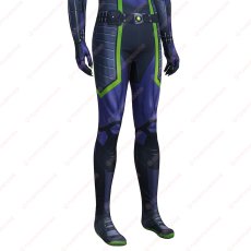 画像12: 高品質 実物撮影 マイルズ マイルス・モラレス パープル・ドミニオン・スーツ スパイダーマン 2 Spider-Man 2  風 コスプレ衣装  コスチューム (12)