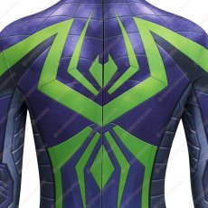 画像22: 高品質 実物撮影 マイルズ マイルス・モラレス パープル・ドミニオン・スーツ スパイダーマン 2 Spider-Man 2  風 コスプレ衣装  コスチューム (22)