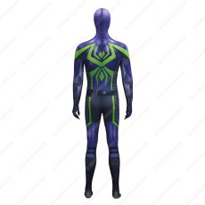 画像4: 高品質 実物撮影 マイルズ マイルス・モラレス パープル・ドミニオン・スーツ スパイダーマン 2 Spider-Man 2  風 コスプレ衣装  コスチューム (4)