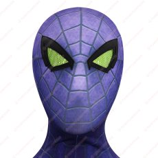 画像5: 高品質 実物撮影 マイルズ マイルス・モラレス パープル・ドミニオン・スーツ スパイダーマン 2 Spider-Man 2  風 コスプレ衣装  コスチューム (5)