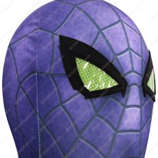 画像8: 高品質 実物撮影 マイルズ マイルス・モラレス パープル・ドミニオン・スーツ スパイダーマン 2 Spider-Man 2  風 コスプレ衣装  コスチューム (8)