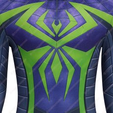 画像9: 高品質 実物撮影 マイルズ マイルス・モラレス パープル・ドミニオン・スーツ スパイダーマン 2 Spider-Man 2  風 コスプレ衣装  コスチューム (9)