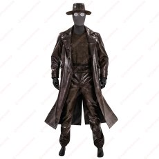 画像1: 高品質 実物撮影  スパイダーマン・ノワール Spider-Man Noir  風 コスプレ衣装  コスチューム オーダーメイド (1)