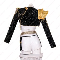 画像4: 高品質 実物撮影  ルミ KPOPガールズ! デーモン・ハンターズ  風 コスプレ衣装 コスチューム オーダーメイド (4)