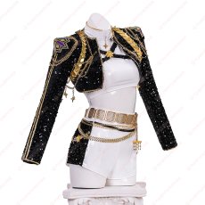 画像5: 高品質 実物撮影  ルミ KPOPガールズ! デーモン・ハンターズ  風 コスプレ衣装 コスチューム オーダーメイド (5)