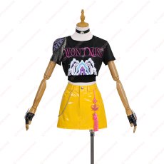 画像1: 高品質 実物撮影  ミラ Mira KPOPガールズ! デーモン・ハンターズ  風 コスプレ衣装 コスチューム オーダーメイド (1)