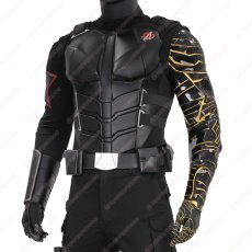 画像9: 高品質 実物撮影 ウィンター・ソルジャー バッキー・バーンズ   サンダーボルツ  Thunderbolts  風 コスチューム コスプレ衣装 オーダーメイド (9)