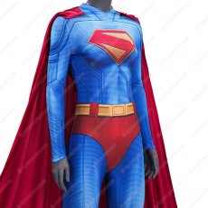 画像8: 高品質 実物撮影 Superman クラーク・ケント 2025映画 スーパーマン：レガシー 全身タイツ 女性Ver 風  コスチューム コスプレ衣装 (8)