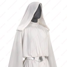 画像10: 高品質 実物撮影 レイア・オーガナ レイア姫  Star Wars スター・ウォーズ ４ 新たなる希望 風 コスプレ靴 ブーツ付き コスチューム コスプレ衣装 オーダーメイド (10)