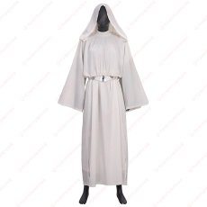 画像5: 高品質 実物撮影 レイア・オーガナ レイア姫  Star Wars スター・ウォーズ ４ 新たなる希望 風 コスプレ靴 ブーツ付き コスチューム コスプレ衣装 オーダーメイド (5)