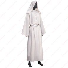 画像6: 高品質 実物撮影 レイア・オーガナ レイア姫  Star Wars スター・ウォーズ ４ 新たなる希望 風 コスプレ靴 ブーツ付き コスチューム コスプレ衣装 オーダーメイド (6)