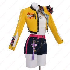 画像2: 高品質 実物撮影  刺繍版 Rumi ルミ KPOPガールズ! デーモン・ハンターズ  風 コスプレ衣装 コスチューム オーダーメイド (2)