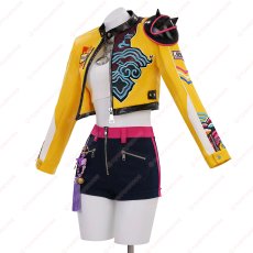 画像3: 高品質 実物撮影  刺繍版 Rumi ルミ KPOPガールズ! デーモン・ハンターズ  風 コスプレ衣装 コスチューム オーダーメイド (3)