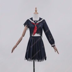 画像1: 高品質 実物撮影  深水雛子 サイレントヒルf   SILENT HILL f  風 コスプレ衣装 コスチューム オーダーメイド (1)