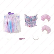 画像14: 高品質 実物撮影  グリンダ  Wicked ウィキッド 永遠の約束 映画  風 コスプレ衣装 コスチューム オーダーメイド (14)