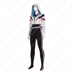 画像4: 高品質 実物撮影 グウェン スパイダーマン フレンドリー・ネイバーフッド Spider-Man  風 コスプレ衣装  コスチューム  オーダーメイド (4)