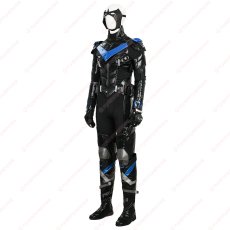 画像3: 高品質 実物撮影 ナイトウィング Nightwing ディック・グレイソン バットマン：アーカム・ナイト  風 コスプレ衣装  コスチューム オーダーメイド (3)