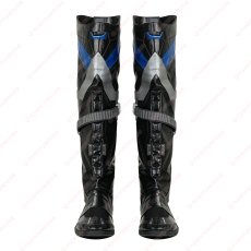 画像43: 高品質 実物撮影 ナイトウィング Nightwing ディック・グレイソン バットマン：アーカム・ナイト  風 コスプレ衣装  コスチューム オーダーメイド (43)