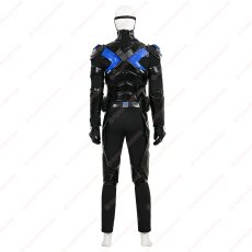 画像8: 高品質 実物撮影 ナイトウィング Nightwing ディック・グレイソン バットマン：アーカム・ナイト  風 コスプレ衣装  コスチューム オーダーメイド (8)