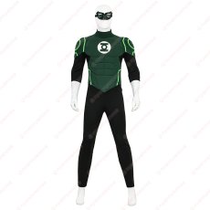 画像5: 高品質 実物撮影  Green Lantern グリーン・ランタン  ハル・ジョーダン  風 コスプレ衣装 コスチューム (5)