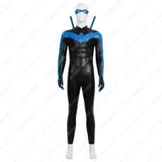 画像5: 高品質 実物撮影 ナイトウィング Nightwing ディック・グレイソン バットマン  風 コスプレ衣装  コスチューム オーダーメイド (5)