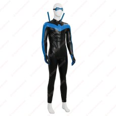 画像6: 高品質 実物撮影 ナイトウィング Nightwing ディック・グレイソン バットマン  風 コスプレ衣装  コスチューム オーダーメイド (6)