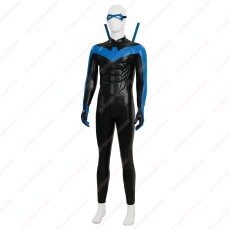 画像7: 高品質 実物撮影 ナイトウィング Nightwing ディック・グレイソン バットマン  風 コスプレ衣装  コスチューム オーダーメイド (7)