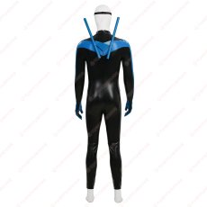 画像8: 高品質 実物撮影 ナイトウィング Nightwing ディック・グレイソン バットマン  風 コスプレ衣装  コスチューム オーダーメイド (8)