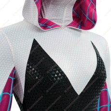 画像11: 高品質 実物撮影 グウェン・ステイシー  スパイダー・グウェン  スパイダーマン: スパイダーバース Spider-Man: Into the Spider-Verse  コスプレ衣装 コスチューム (11)