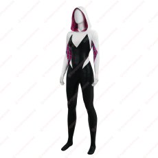 画像7: 高品質 実物撮影 グウェン・ステイシー  スパイダー・グウェン  スパイダーマン: スパイダーバース Spider-Man: Into the Spider-Verse  コスプレ衣装 コスチューム (7)