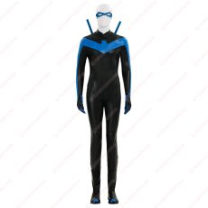 画像1: 高品質 実物撮影 ナイトウィング Nightwing ディック・グレイソン バットマン  風 コスプレ衣装  コスチューム オーダーメイド (1)