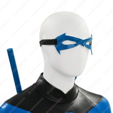 画像11: 高品質 実物撮影 ナイトウィング Nightwing ディック・グレイソン バットマン  風 コスプレ衣装  コスチューム オーダーメイド (11)