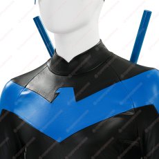 画像12: 高品質 実物撮影 ナイトウィング Nightwing ディック・グレイソン バットマン  風 コスプレ衣装  コスチューム オーダーメイド (12)