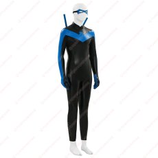 画像6: 高品質 実物撮影 ナイトウィング Nightwing ディック・グレイソン バットマン  風 コスプレ衣装  コスチューム オーダーメイド (6)