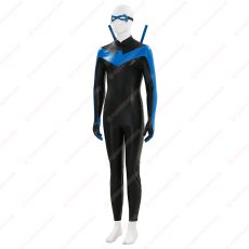 画像7: 高品質 実物撮影 ナイトウィング Nightwing ディック・グレイソン バットマン  風 コスプレ衣装  コスチューム オーダーメイド (7)