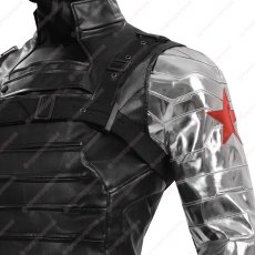 画像13: 高品質 実物撮影 ウィンター・ソルジャー バッキー・バーンズ キャプテン・アメリカ  風  コスプレ衣装 コスチューム オーダーメイド (13)