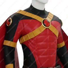 画像15: 高品質 実物撮影 ティム・ドレイク  ロビン レッドロビン バットマン  風 コスプレ衣装  コスチューム オーダーメイド (15)