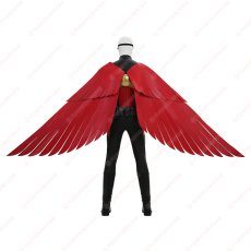 画像2: 高品質 実物撮影 ティム・ドレイク  ロビン レッドロビン バットマン  風 コスプレ衣装  コスチューム オーダーメイド (2)