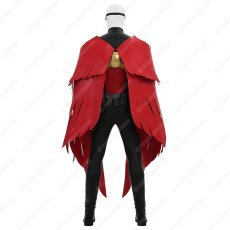 画像8: 高品質 実物撮影 ティム・ドレイク  ロビン レッドロビン バットマン  風 コスプレ衣装  コスチューム オーダーメイド (8)