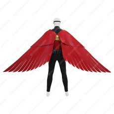 画像4: 高品質 実物撮影 ティム・ドレイク  ロビン レッドロビン バットマン  風 コスプレ衣装  コスチューム オーダーメイド (4)
