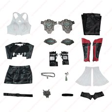画像38: 高品質 実物撮影 ティファ・ロックハート Tifa black mage  FF7 ファイナルファンタジーVII リベレーション リメイクシリーズ   風 コスチューム コスプレ衣装  オーダーメイド (38)