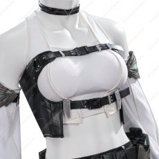 画像5: 高品質 実物撮影 ティファ・ロックハート Tifa black mage  FF7 ファイナルファンタジーVII リベレーション リメイクシリーズ   風 コスチューム コスプレ衣装  オーダーメイド (5)